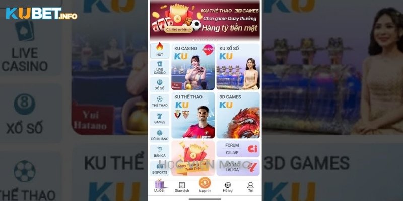 Giới Thiệu Về Kubet: Nhà Cái Cá Cược Online Đỉnh Cao Năm 2025 5 Điểm nổi bật của nhà cái Kubet trong năm 2025