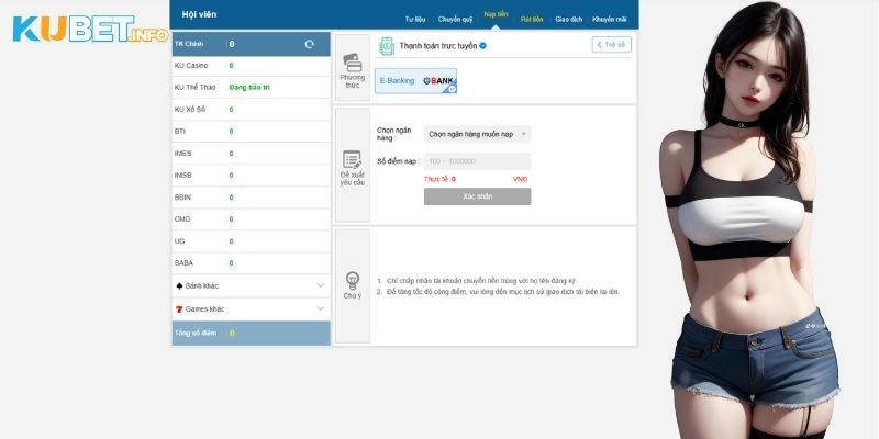 Nạp Tiền Kubet Nhanh Chóng, Hỗ Trợ Đầy Đủ Phương Thức 4 Thanh toán trực tuyến