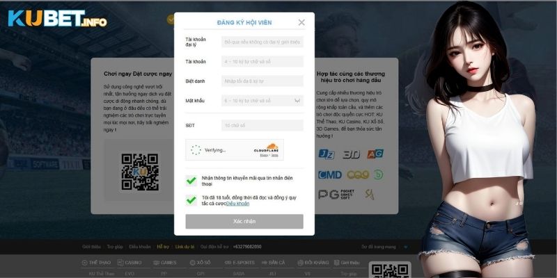 Đăng Ký Kubet Siêu Nhanh: Hướng Dẫn Chi Tiết Dành Cho Newbie 4 Bước 3: Kiểm tra & xác nhận tài khoản