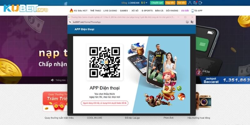 Hướng dẫn tải app Kubet về iOS & Android nhanh chóng